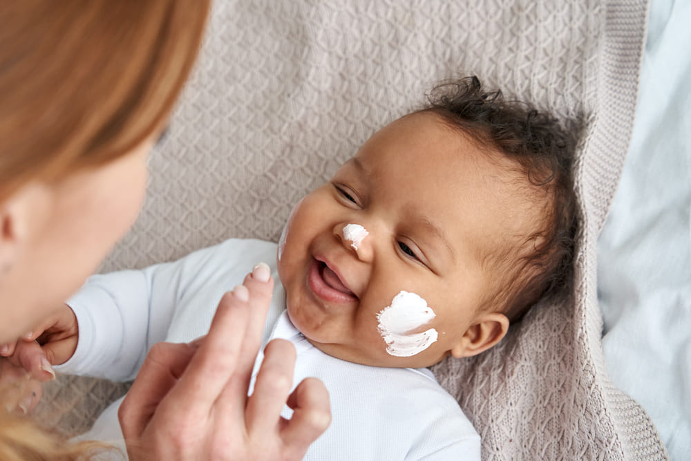 cuidados de la piel de bebés y niños