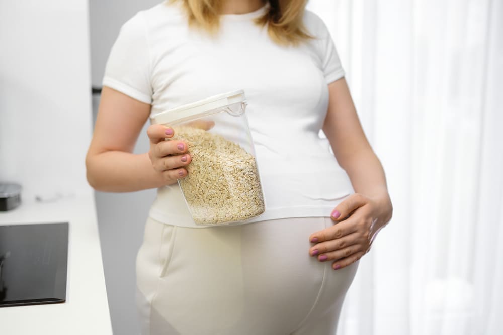 beneficios del arroz durante el embarazo
