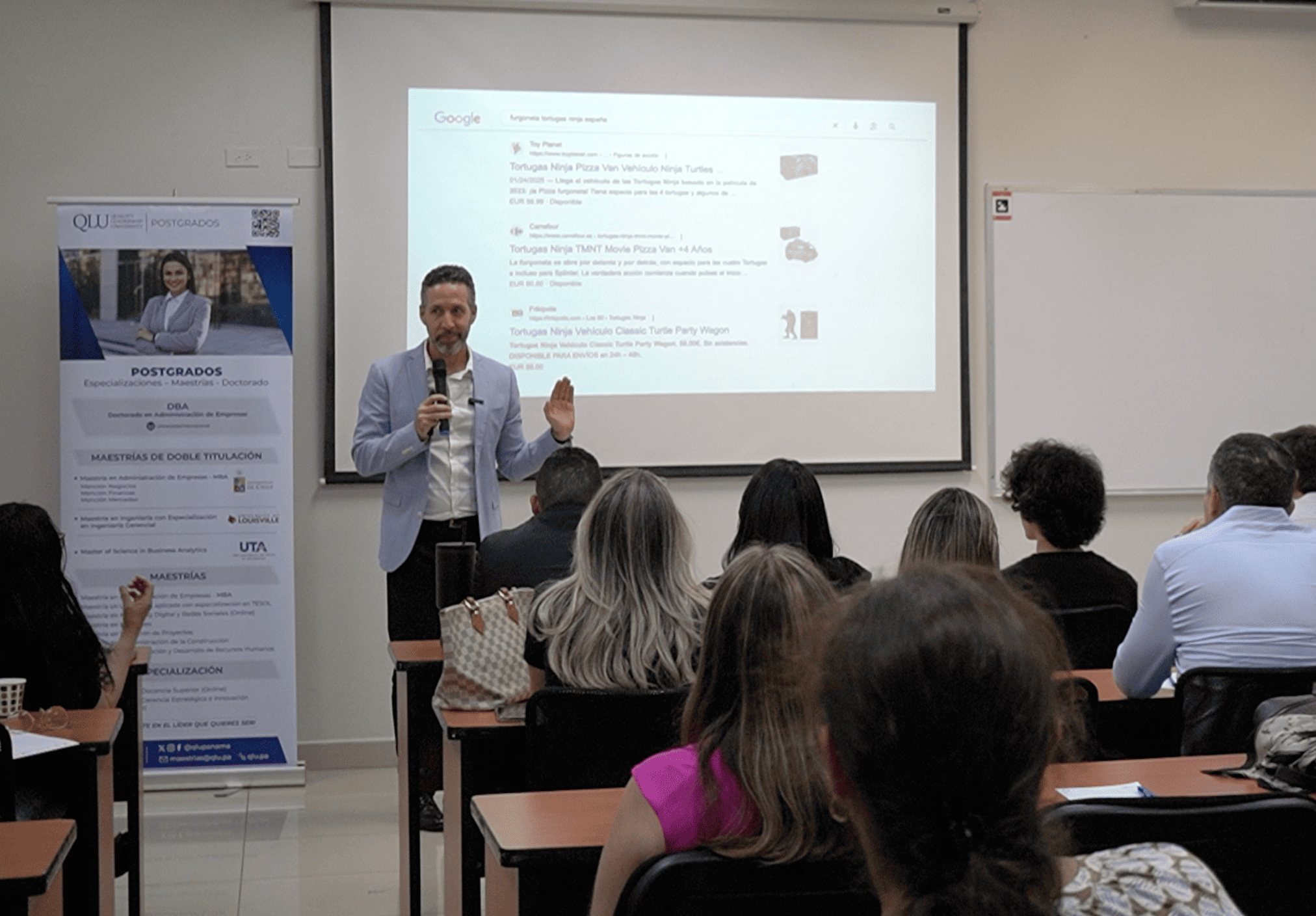 Néstor Romero lleva el GEO al MBA de Quality Leadership University en Panamá