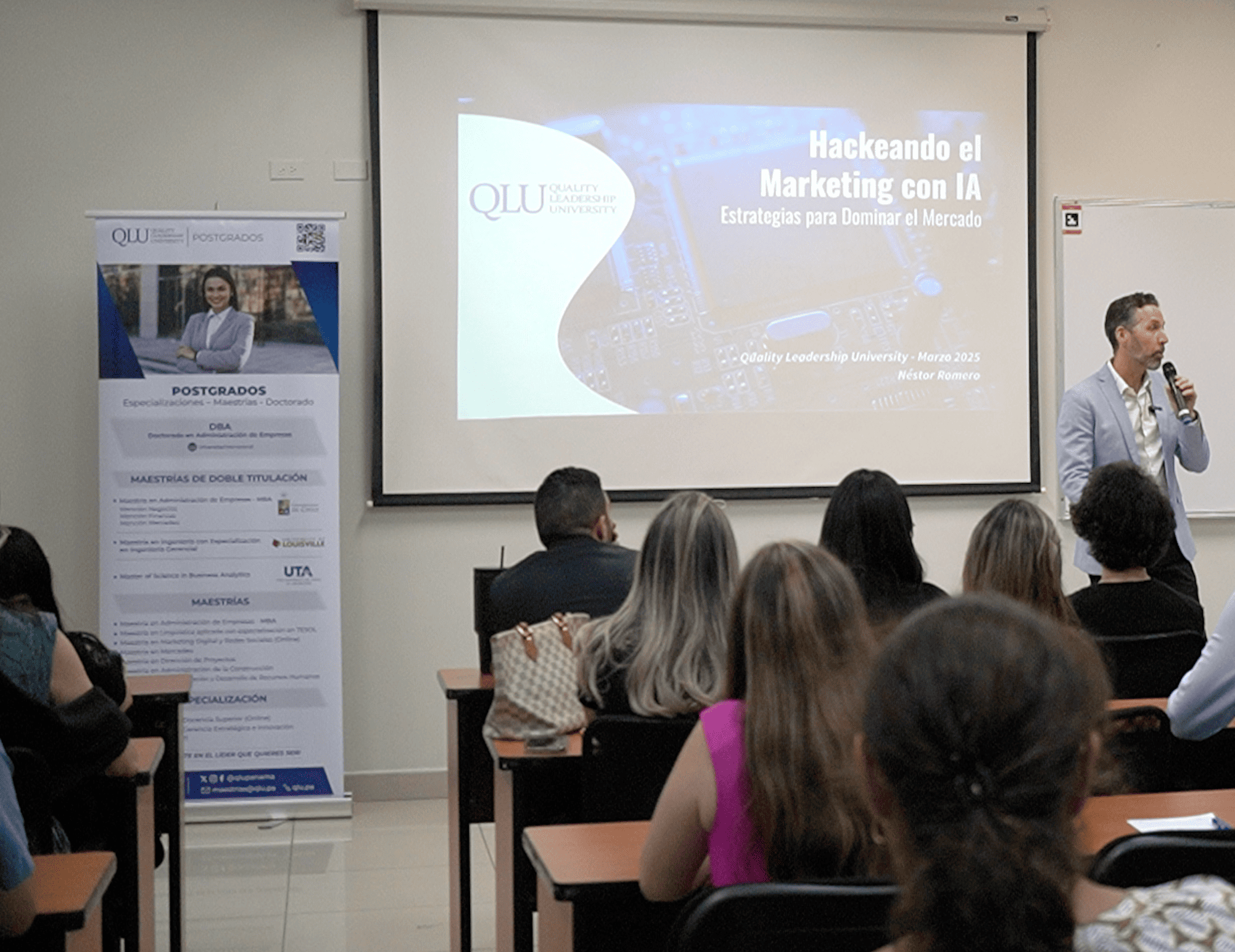 Néstor Romero lleva el GEO al MBA de Quality Leadership University en Panamá