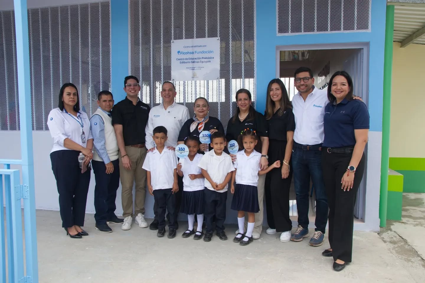 Fundación Ficohsa alcanza 150 centros educativos en comunidades con enfoque agrícola
